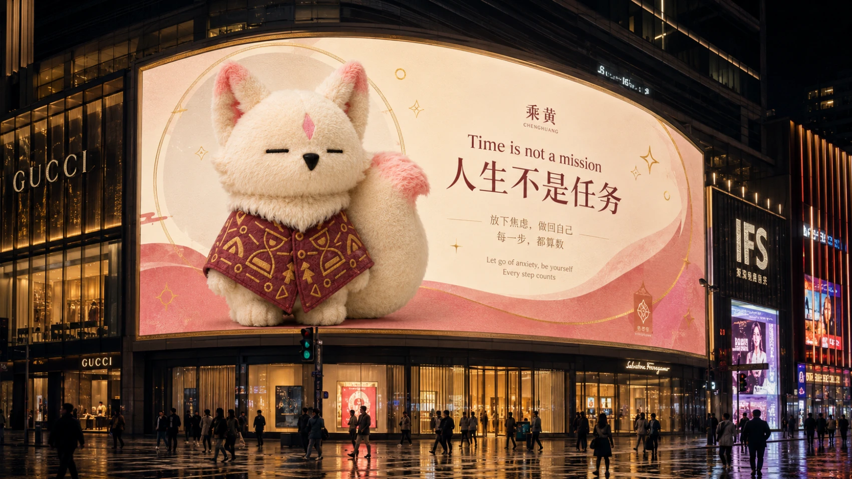 乘黄城市广告概念效果图